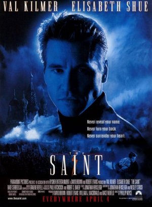 The Saint (1997) English Movie poster